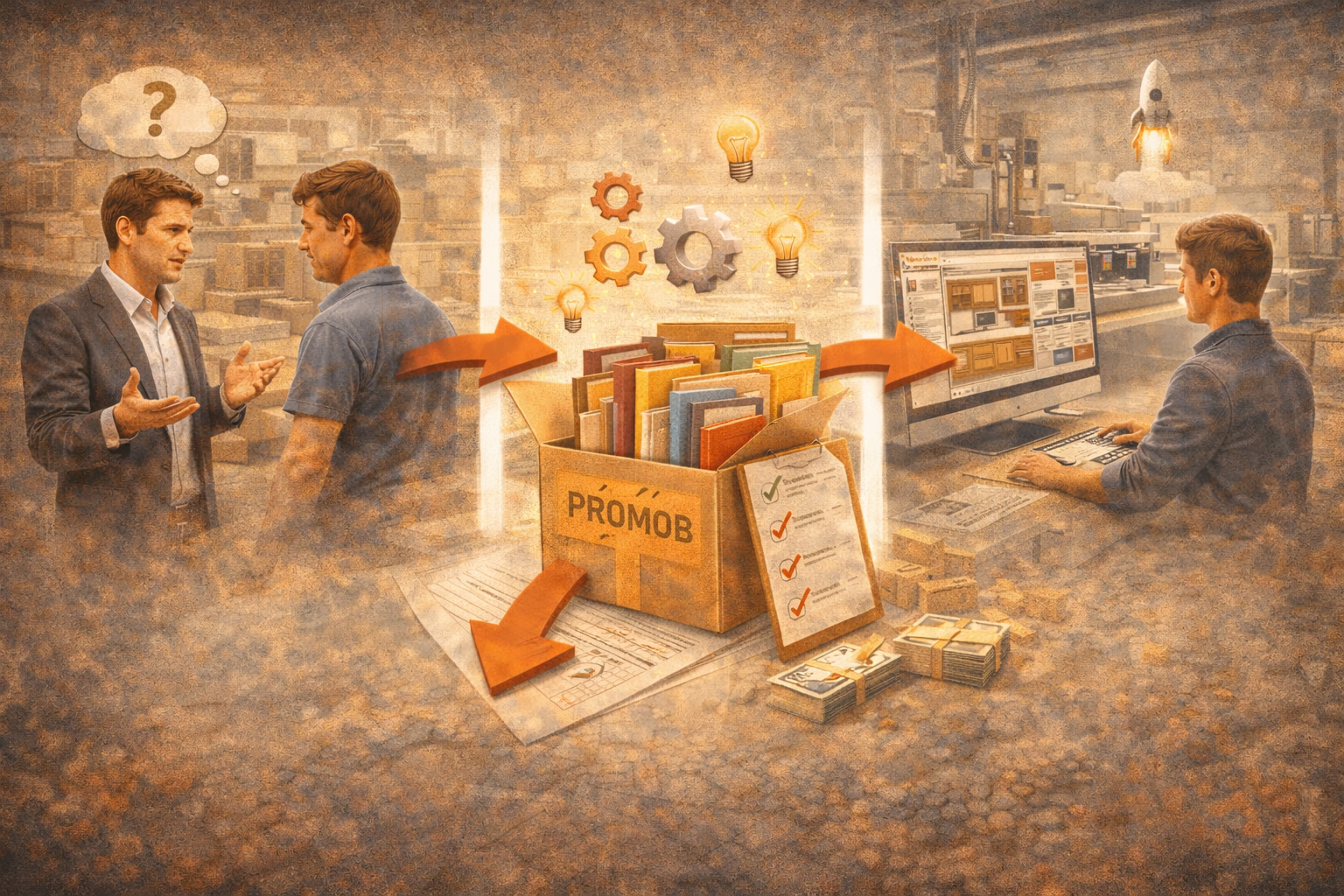 A importância da origem da biblioteca do PROMOB.