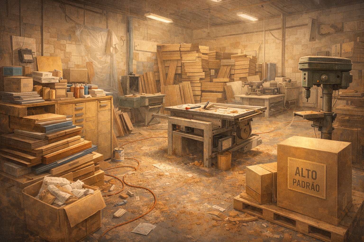 O falso discurso do alto padrão.