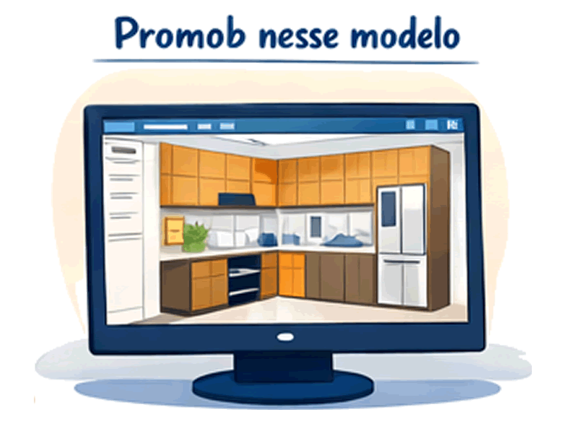 Como funciona o Promob nesse modelo?