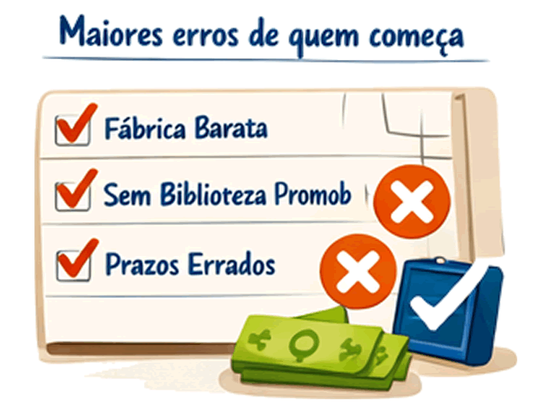 Quais são os maiores erros de quem começa?