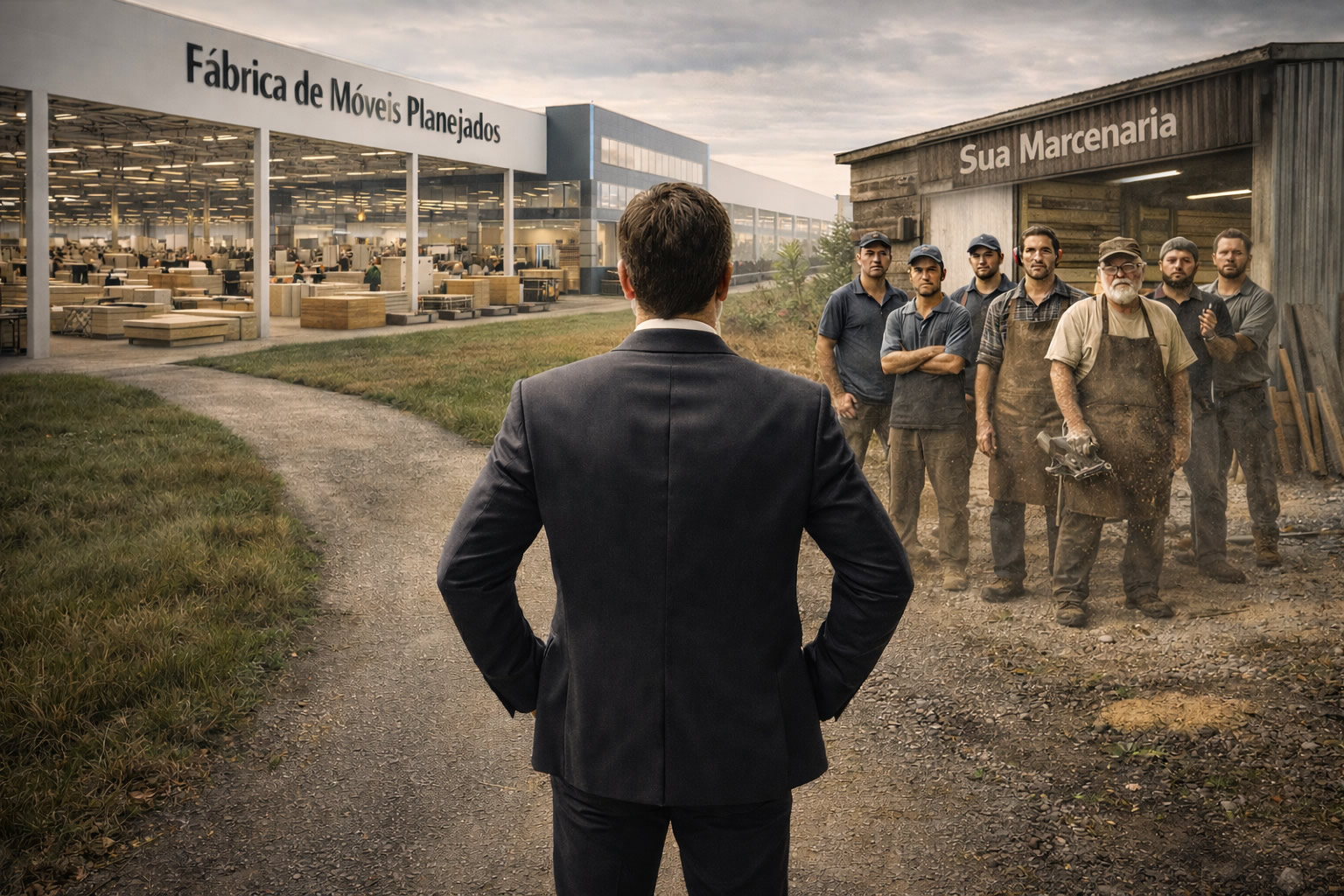 Dois caminhos possíveis dentro do mesmo mercado