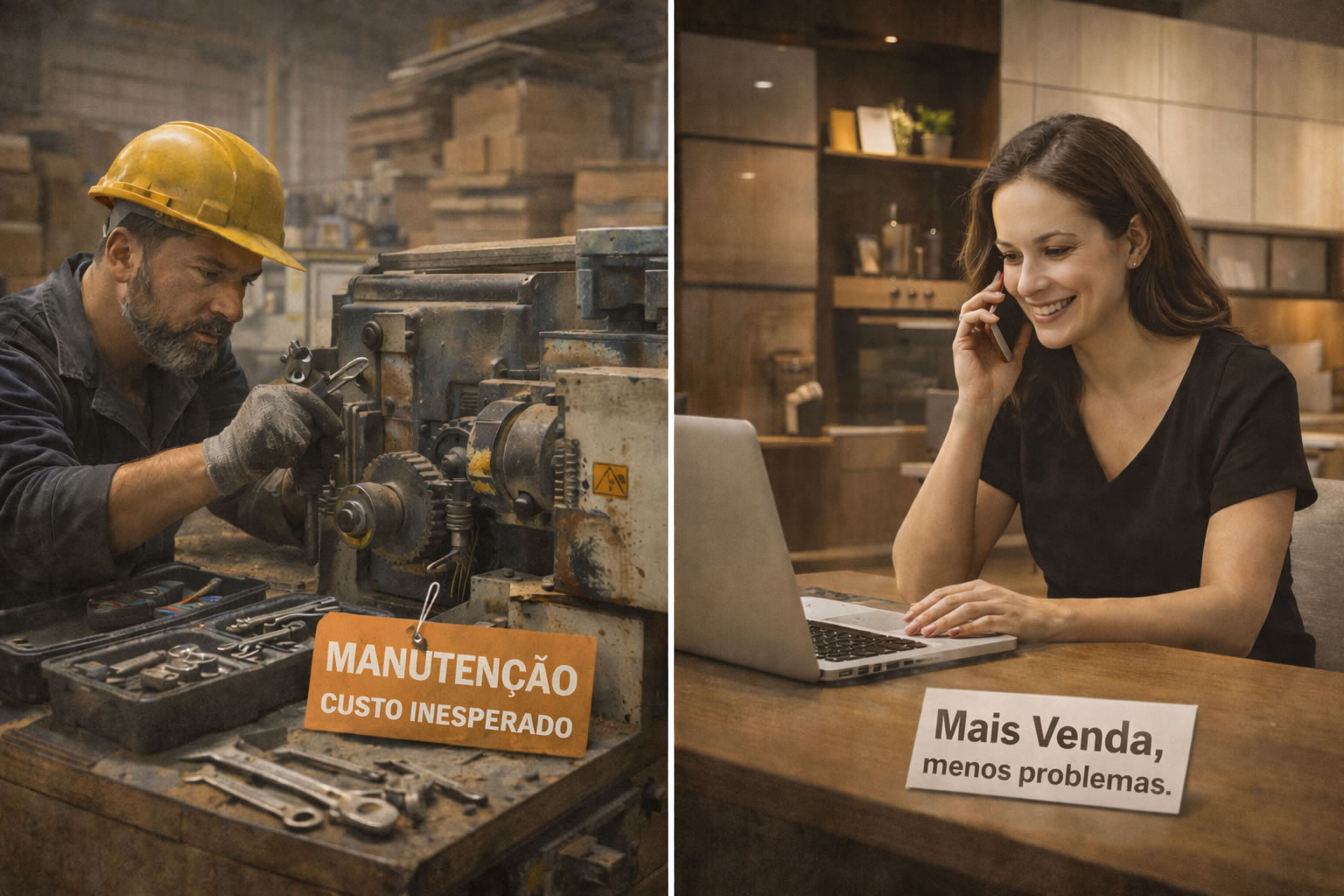 Manutenção invisível, mas constante